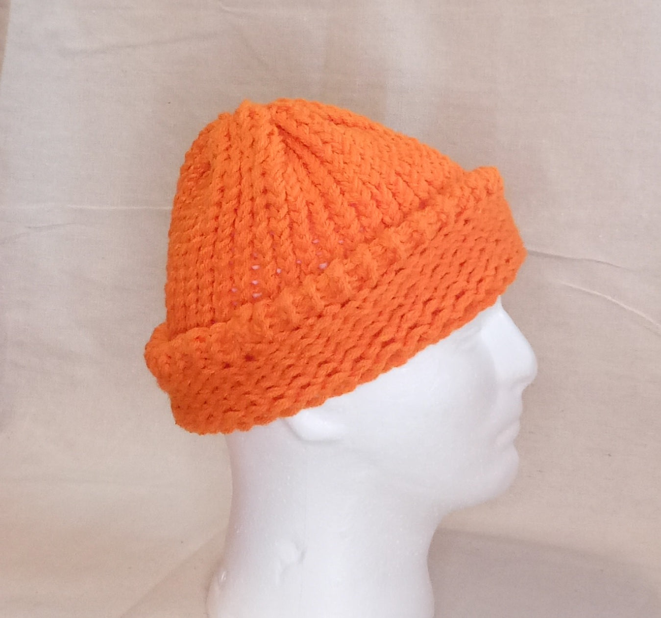 Beanie with Foldable Brim