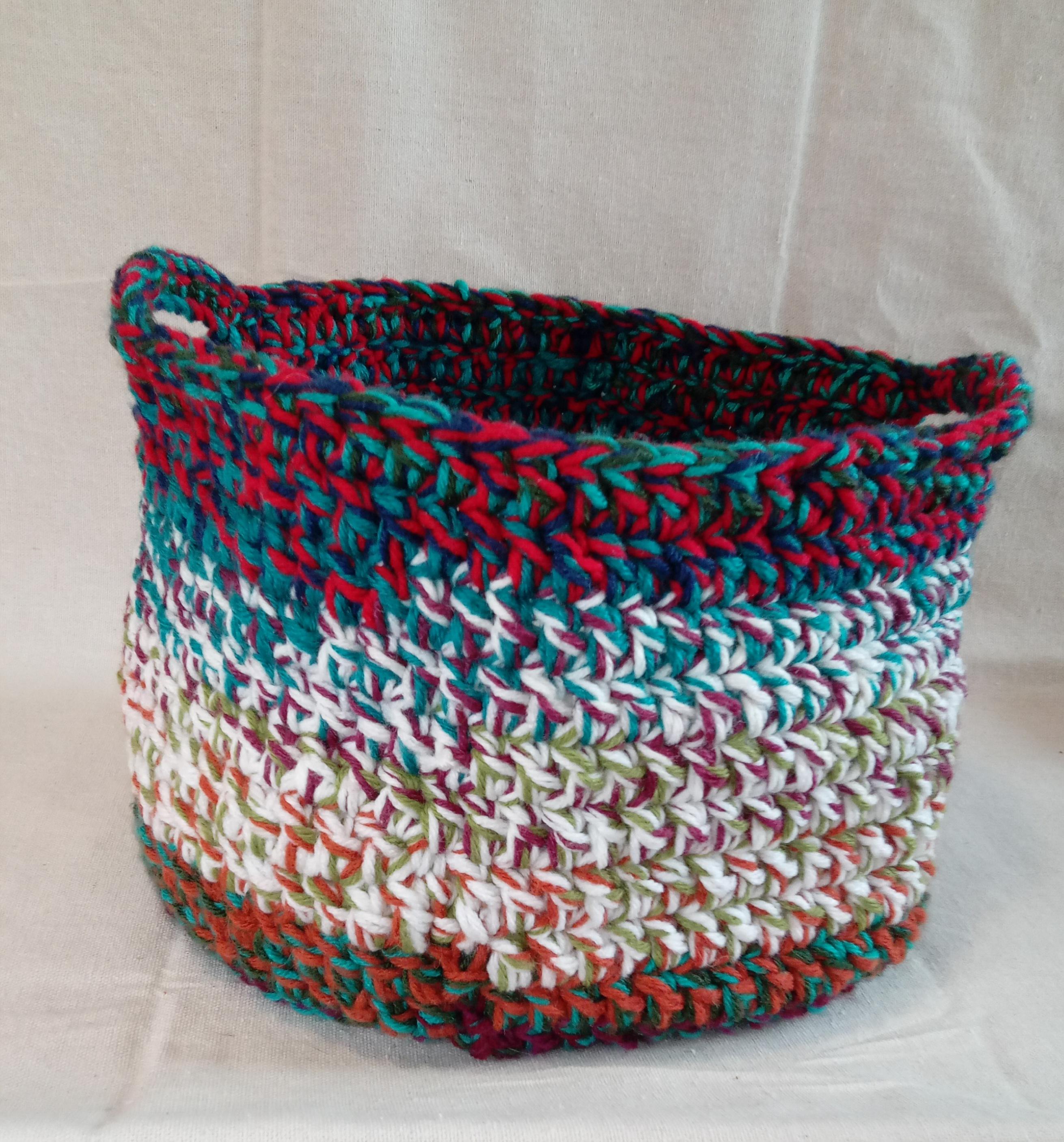 3 strand multi color bag